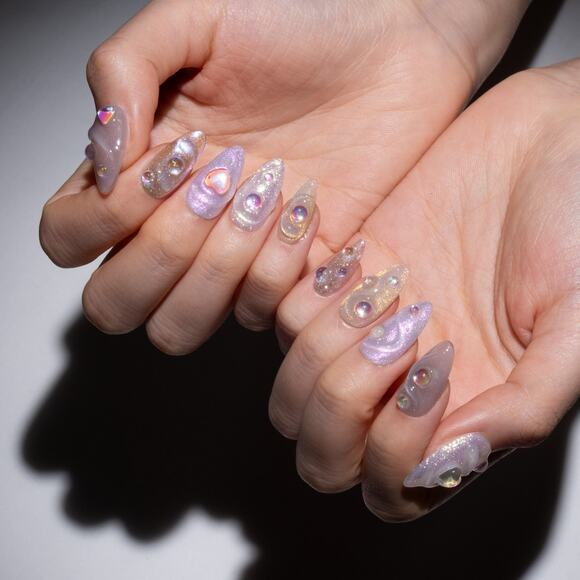 Nailcissist Fairy Floss Jelly Press-On Nails • Small • Limited Edition - Picture 1 of 10